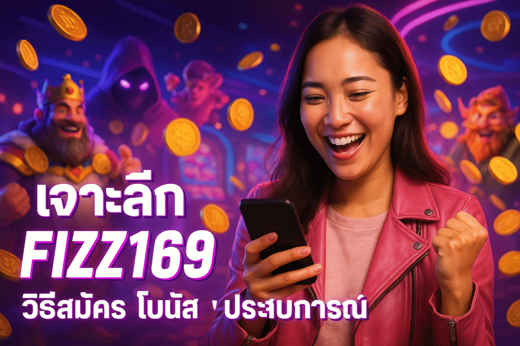 เจาะลึก FIZZ169 วิธีสมัคร โบนัส ประสบการณ์