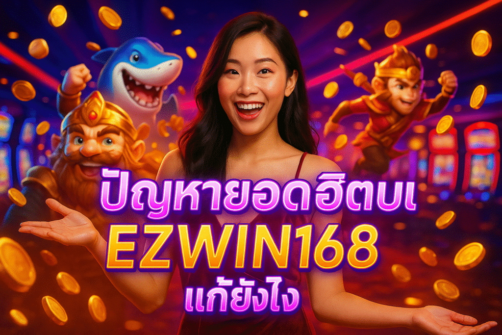 ปัญหายอดฮิตบน EZWIN168 แก้ยังไง