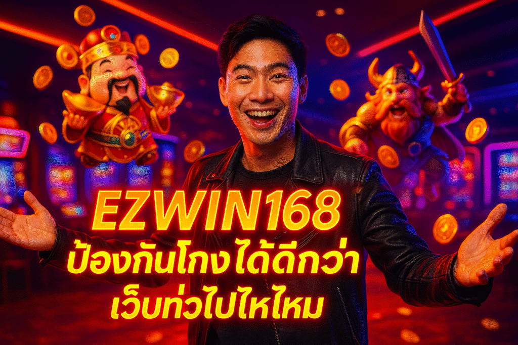EZWIN168 ป้องกันโกงได้ดีกว่าเว็บทั่วไปไหม