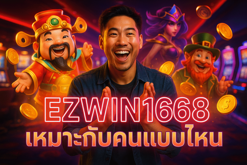 EZWIN168 เหมาะกับคนแบบไหน